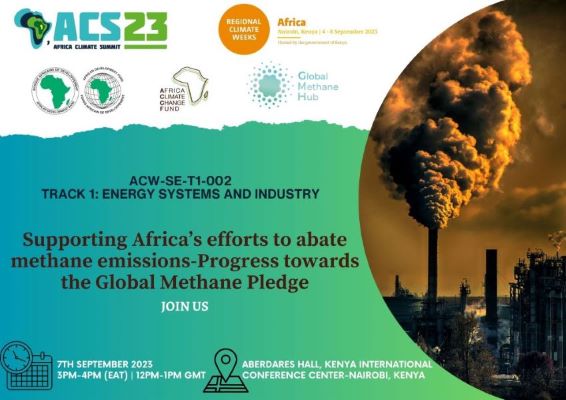 Side event on Supporting Africa’s efforts to abate methane emissions – Progress towards the Global Methane Pledge 