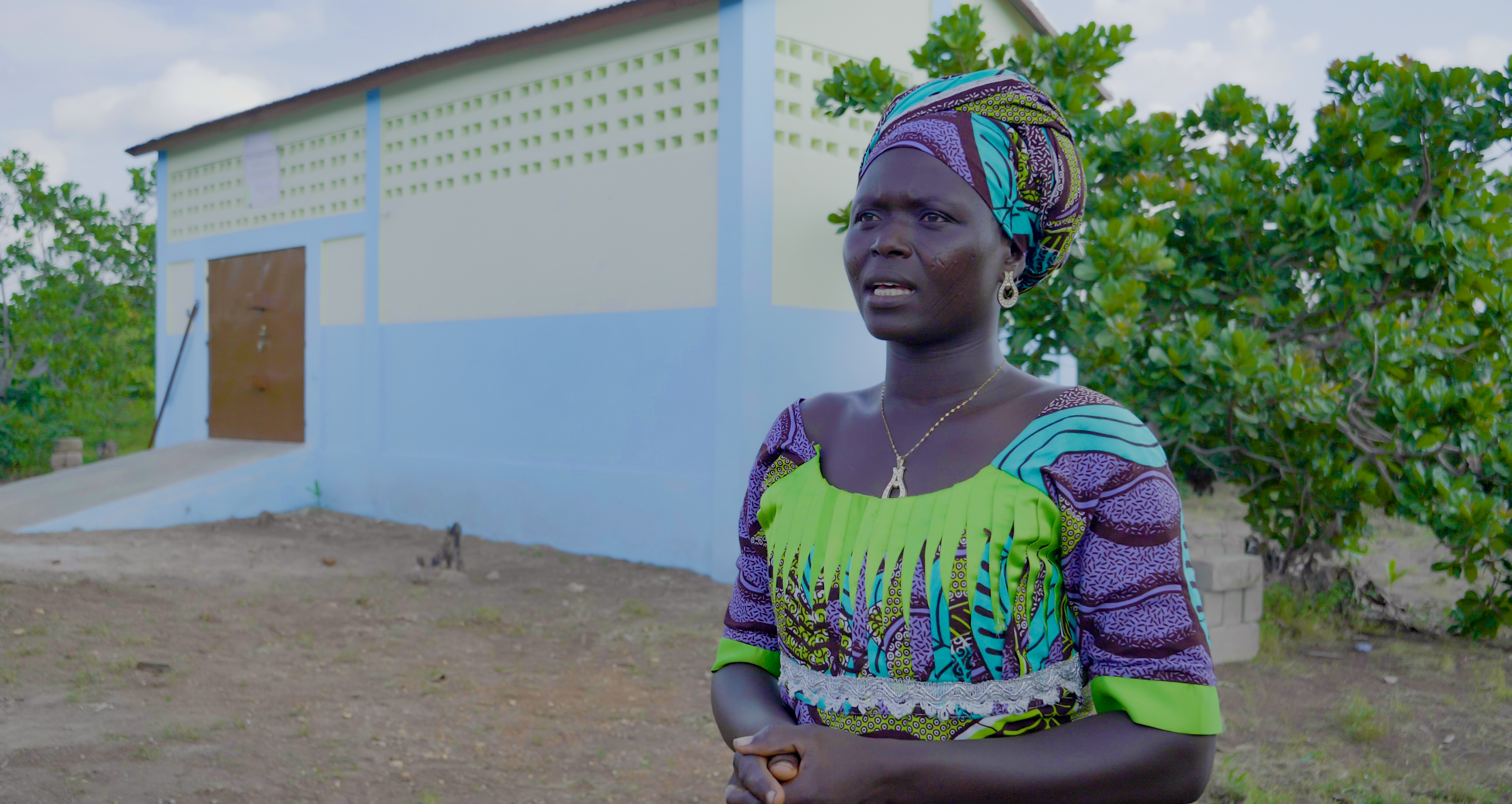 Rosine Korong, Shea nuts collector, member of the Solingo Women’s Association from Sotouboua in northern Togo